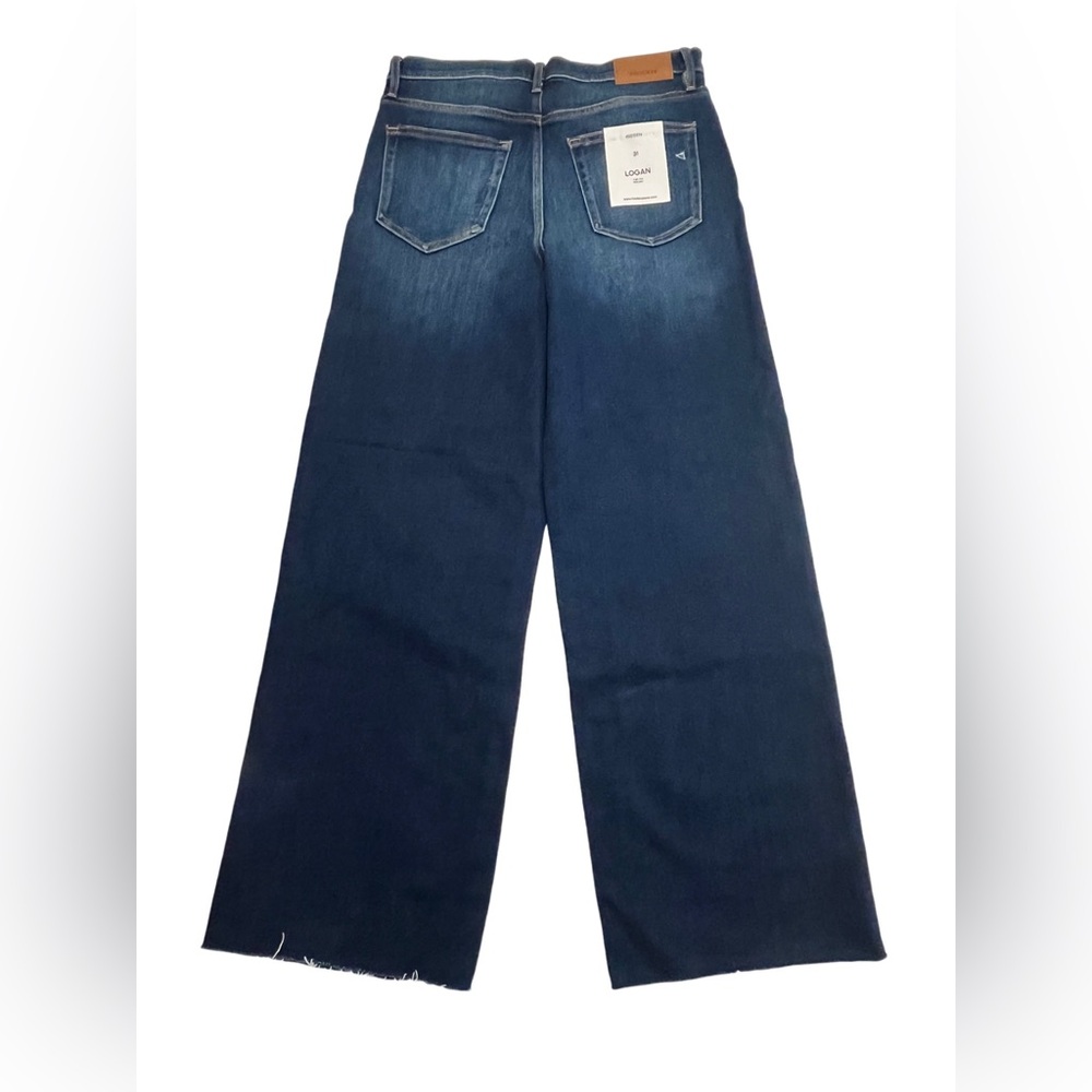 Hidden Logan High Rise Dad Jean Dark Wash NWT Size 31 - Picture 4 of 8